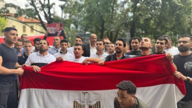 المصريون في ميلانو يؤكدون تأييدهم للدولة ورفضهم لمحاولات جهات مشبوهة تشويه صورة مصر 2 IMG 20250825 WA0005 المصريون في ميلانو يؤكدون تأييدهم للدولة ورفضهم لمحاولات جهات مشبوهة تشويه صورة مصر