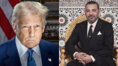 في برقية إلى الملك محمد السادس.. ترامب يجدد اعتراف واشنطن بسيادة المغرب على الصحراء 10 SM TRUMP 508x300.jpeg في برقية إلى الملك محمد السادس.. ترامب يجدد اعتراف واشنطن بسيادة المغرب على الصحراء