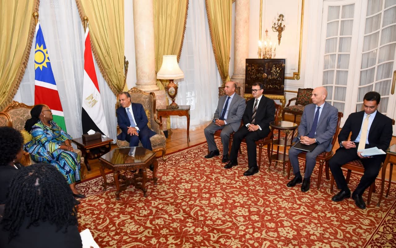FB IMG 1757761086494 مصر وناميبيا تبحثان تعزيز العلاقات الثنائية  