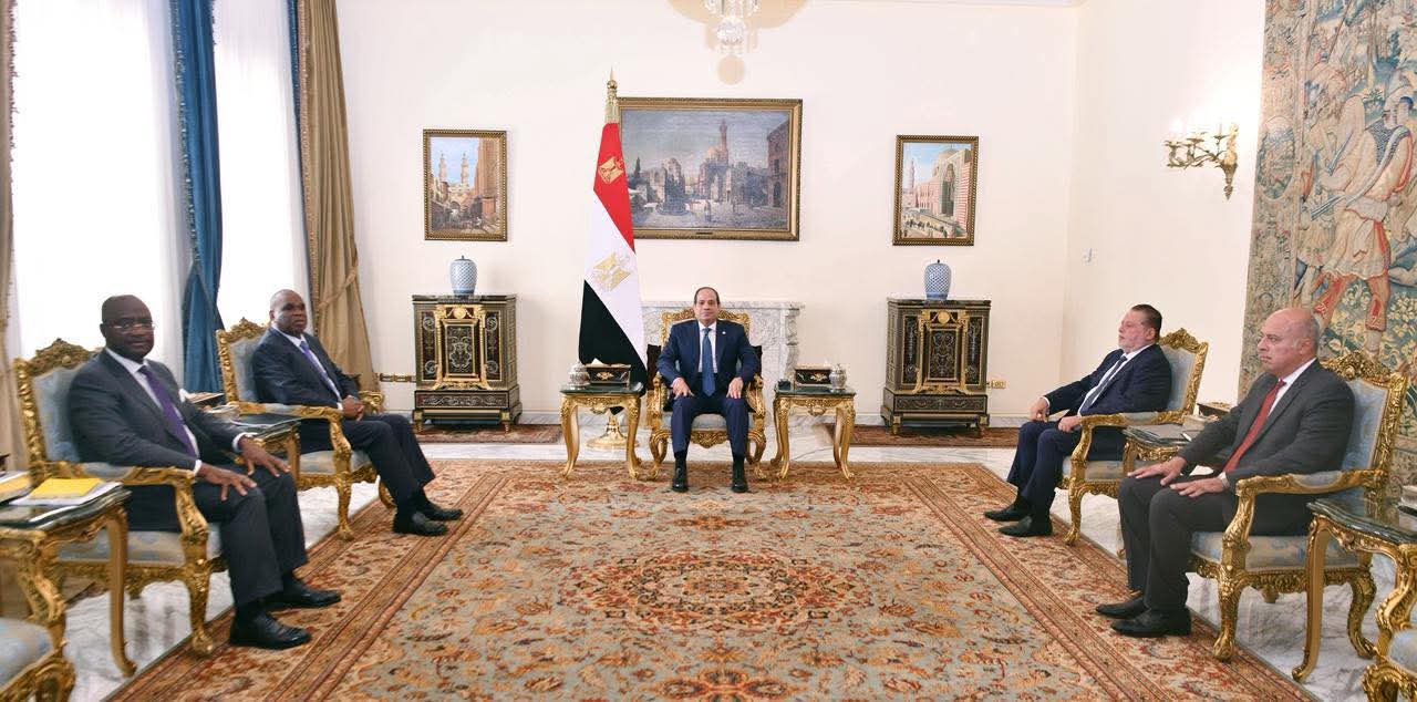 FB IMG 1759060285189 الرئيس السيسي يؤكد محورية دور بنك الاستيراد والتصدير الأفريقي في دعم قدرات الدول الأفريقية على تعزيز أنشطة التصنيع وتنمية صادراتها