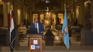 d7aa6df8 caba 4239 9b57 4ddc1b8a0baa مصر : معرض دائم للوحات الجدارية لقصر الملك “أمنحتب الثالث” بالمتحف المصري بالتحرير