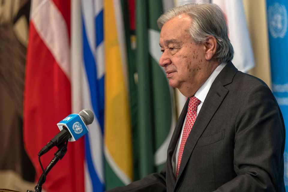 الأمم المتحدة تدعو لوقف فوري لإطلاق النار في الفاشر  1 09 10 2025 UN Photo Guterres 1150 الأمم المتحدة تدعو لوقف فوري لإطلاق النار في الفاشر
