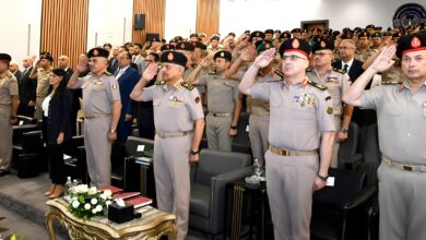 وزير الدفاع والإنتاج الحربي يشهد مناقشة البحث الرئيسي لمركز الدراسات الإستراتيجية للقوات المسلحة 1 25ac23bf f84e 4969 804f cd9a2d6bbb84 وزير الدفاع والإنتاج الحربي يشهد مناقشة البحث الرئيسي لمركز الدراسات الإستراتيجية للقوات المسلحة