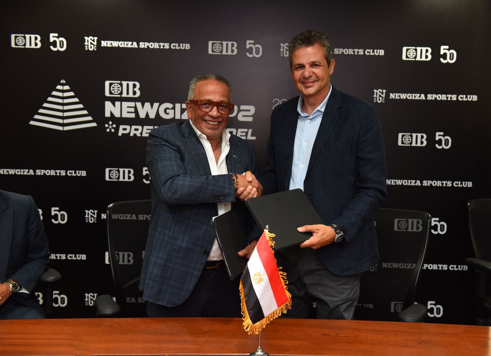 التجاري الدولي (CIB) يتعاون مع نادي نيو جيزة الرياضي لتنظيم بطولة CIB New Giza Premier Padel لعام 2025 احتفالًا باليوبيل الذهبي للبنك 1 4aa6ba22 fe6a 4a6b 943f b522b7abc25a التجاري الدولي (CIB) يتعاون مع نادي نيو جيزة الرياضي لتنظيم بطولة CIB New Giza Premier Padel لعام 2025 احتفالًا باليوبيل الذهبي للبنك