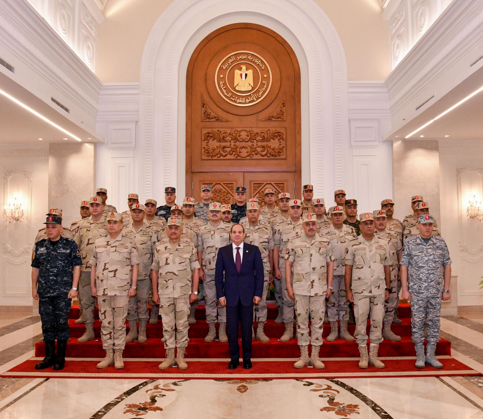 556477989 1359945252160866 6827134933485744884 n الرئيس السيسي: القوات المسلحة على مر السنوات قدمت كل ما لديها من أجل الحفاظ على الدولة المصرية