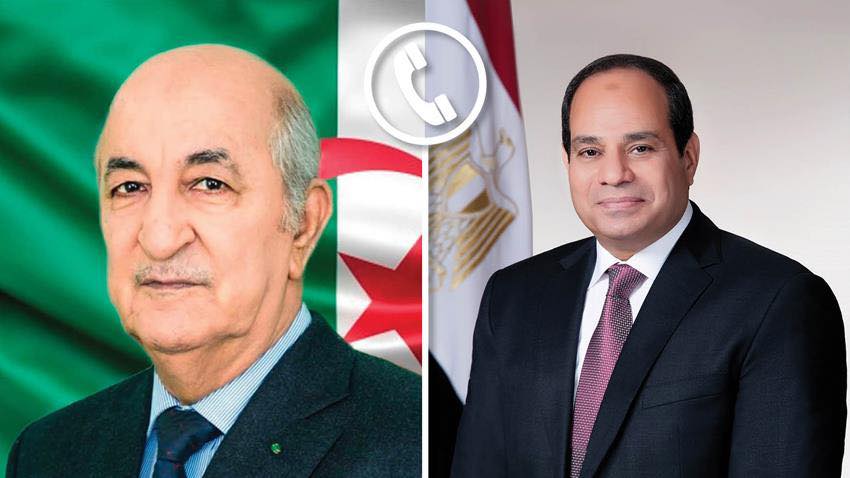 557639410 1362590491896342 7562448085063611625 n السيسي يجري اتصالا هاتفيا بنظيره الجزائري عبد المجيد تبون