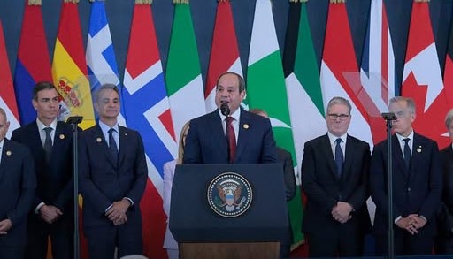 الرئيس السيسي: اتفاق شرم الشيخ لإنهاء الحرب في غزة يفتح الباب لعهد جديد من السلام والاستقرار بالشرق الأوسط 1 562423402 883615864235515 1385336772848031780 n الرئيس السيسي: اتفاق شرم الشيخ لإنهاء الحرب في غزة يفتح الباب لعهد جديد من السلام والاستقرار بالشرق الأوسط