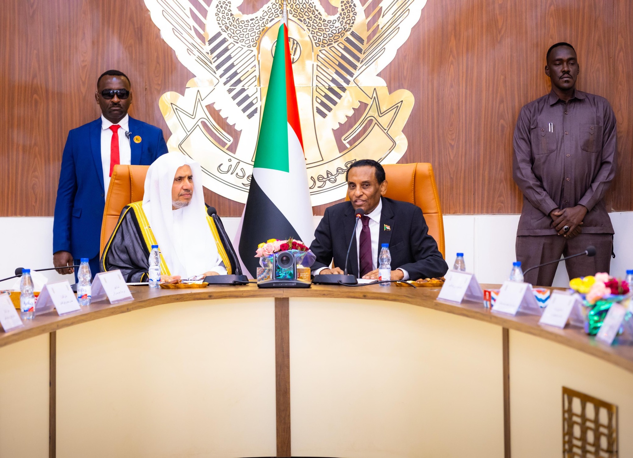 564740044 854537436927963 4029163965707919461 n السودان ورابطة العالم الإسلامي يبحثان تعزيز التعاون التنموي والإنساني