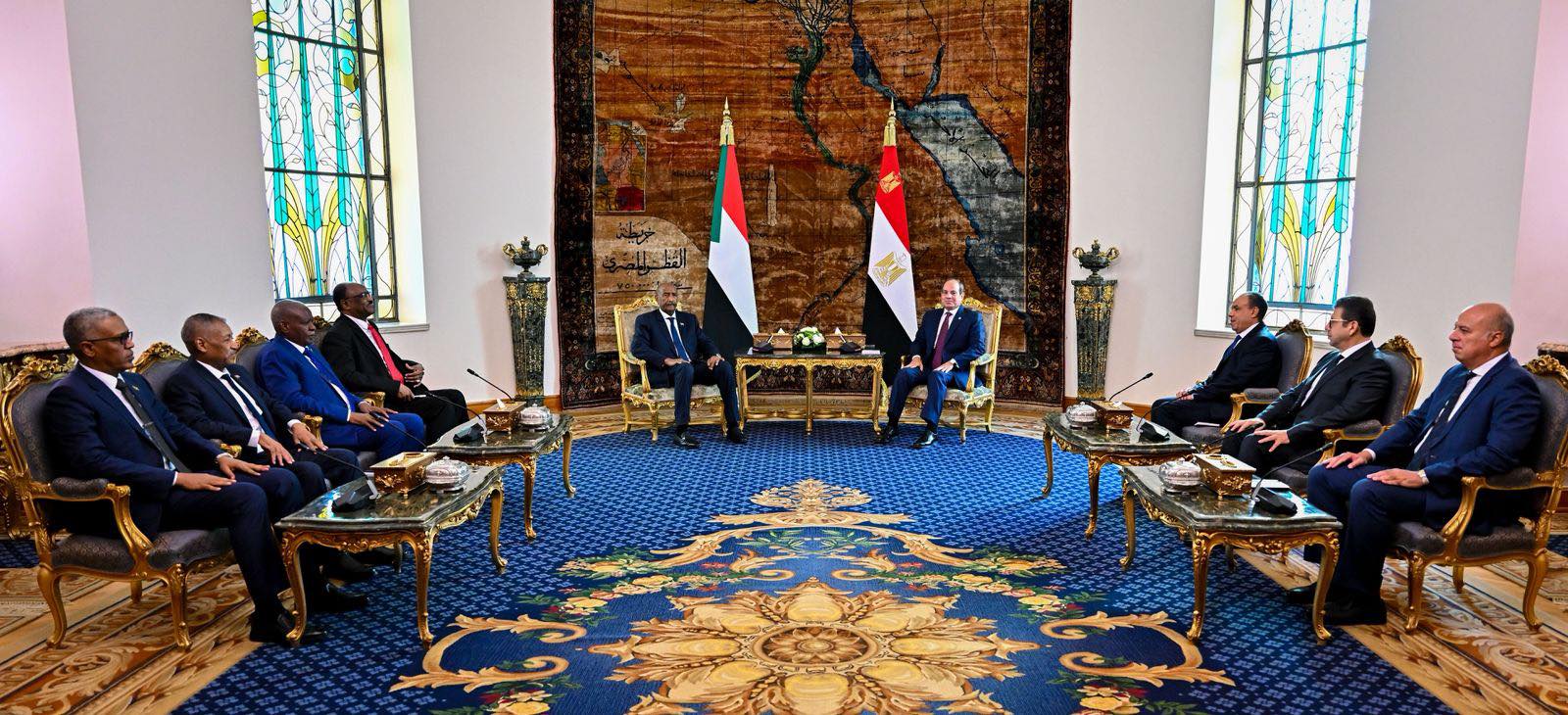 565666059 1368887181266673 5037025096667643848 n الرئيس السيسي يؤكد لـ " البرهان " دعم مصر الكامل لوحدة السودان وسيادته وسلامة أراضيه