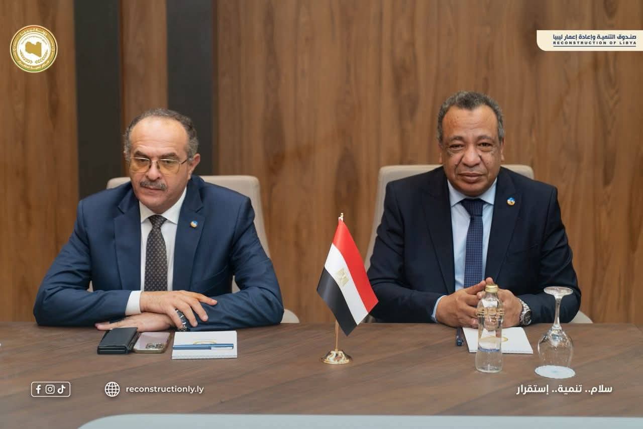 FB IMG 1761293813585 المقاولون العرب توقع 5 عقود جديدة بطبرق فى ليبيا