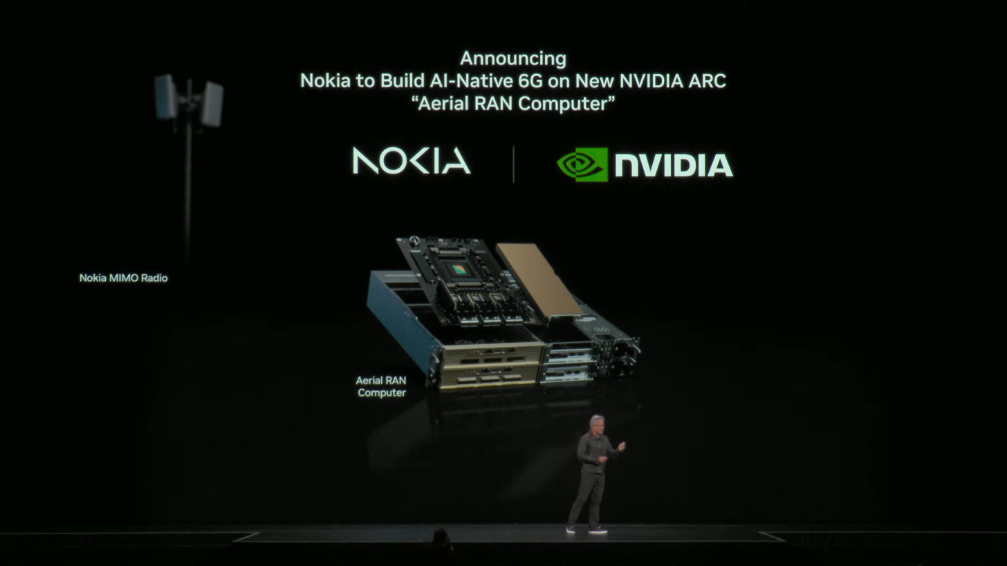 GTC October 2025 Keynote with NVIDIA CEO Jensen Huang 46 52 screenshot 1456x819 1 إنفيديا تصبح أول شركة في العالم تتجاوز قيمة 5 تريليونات دولار, تعرف علي اسباب هذا النجاح