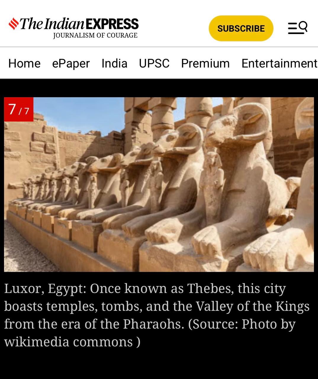 IMG 20251001 WA0009 الأقصر ضمن أعرق 6  مدن في العالم ومصر من أبرز 10 وجهات في سياحة الطعام بالشرق الأوسط وفقًا للصحف الهولندية 
