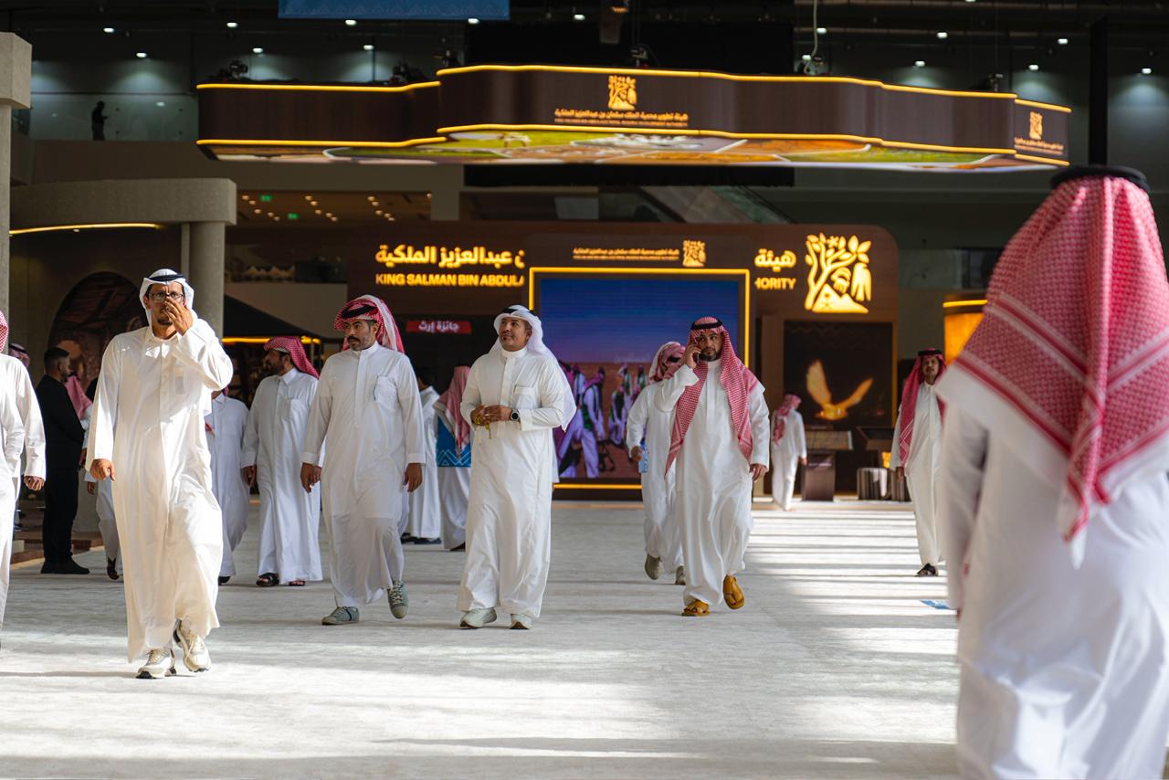 IMG 20251002 WA0024 انطلاق معرض الصقور والصيد السعودي الدولي بأكثر من 23 فعالية ومشاركة 1300 عارض من 45 دولة
