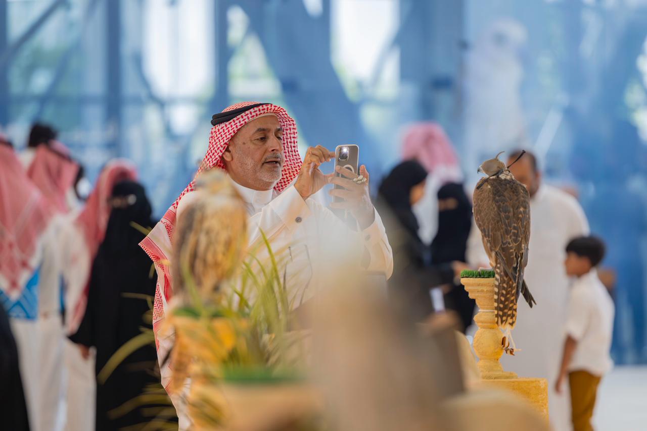 IMG 20251002 WA0027 انطلاق معرض الصقور والصيد السعودي الدولي بأكثر من 23 فعالية ومشاركة 1300 عارض من 45 دولة