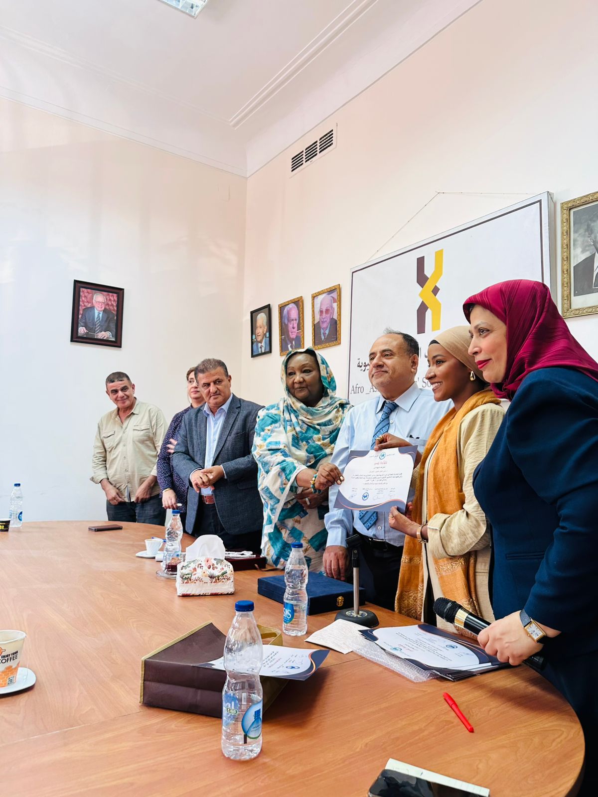 IMG 20251017 WA0000 « الخالد » في اختتام البرنامج التدريبي لاتحاد الإعلاميين الأفريقي الآسيوي :  الإعلام شريك أساسي في بناء السلام ونبذ الكراهية