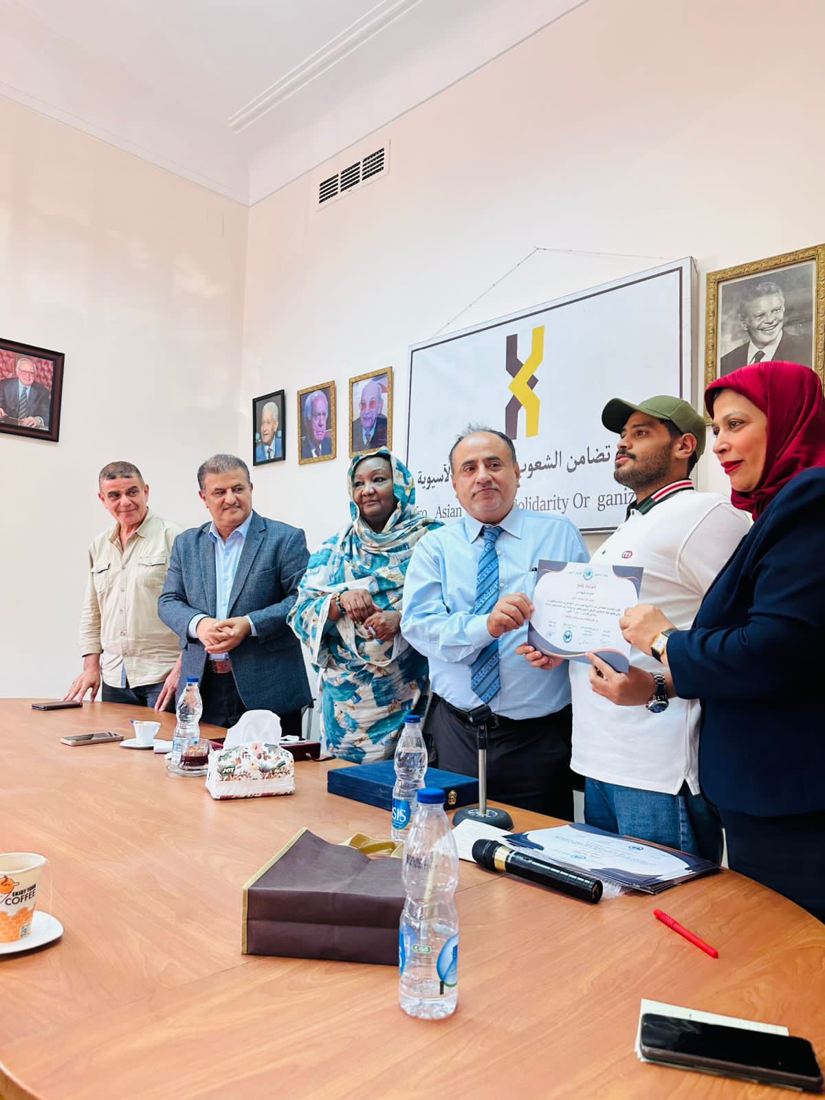 IMG 20251017 WA0016 « الخالد » في اختتام البرنامج التدريبي لاتحاد الإعلاميين الأفريقي الآسيوي :  الإعلام شريك أساسي في بناء السلام ونبذ الكراهية