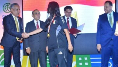 احتفالية علي نيل القاهرة لتكريم منتخب مصر للسيدات أبطال العالم في « الميني فوتبول »  4 IMG ٢٠٢٥١٠٠٦ ١٥٠٦٣٠ احتفالية علي نيل القاهرة لتكريم منتخب مصر للسيدات أبطال العالم في « الميني فوتبول »