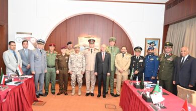 c4eb12fa a53f 406e acd5 2a96891ae9aa الاتحاد العربي للرياضة العسكرية يعقد إجتماعات مكتبه التنفيذى .. بمدينة العلمين الجديدة