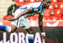 571961944 18540067234022568 8882082932999001853 n  «منافسة كلاسيكو».. برشلونة وريال مدريد يتصارعان على الأسد الكاميروني إيتا إيونج موهبة ليفانتي