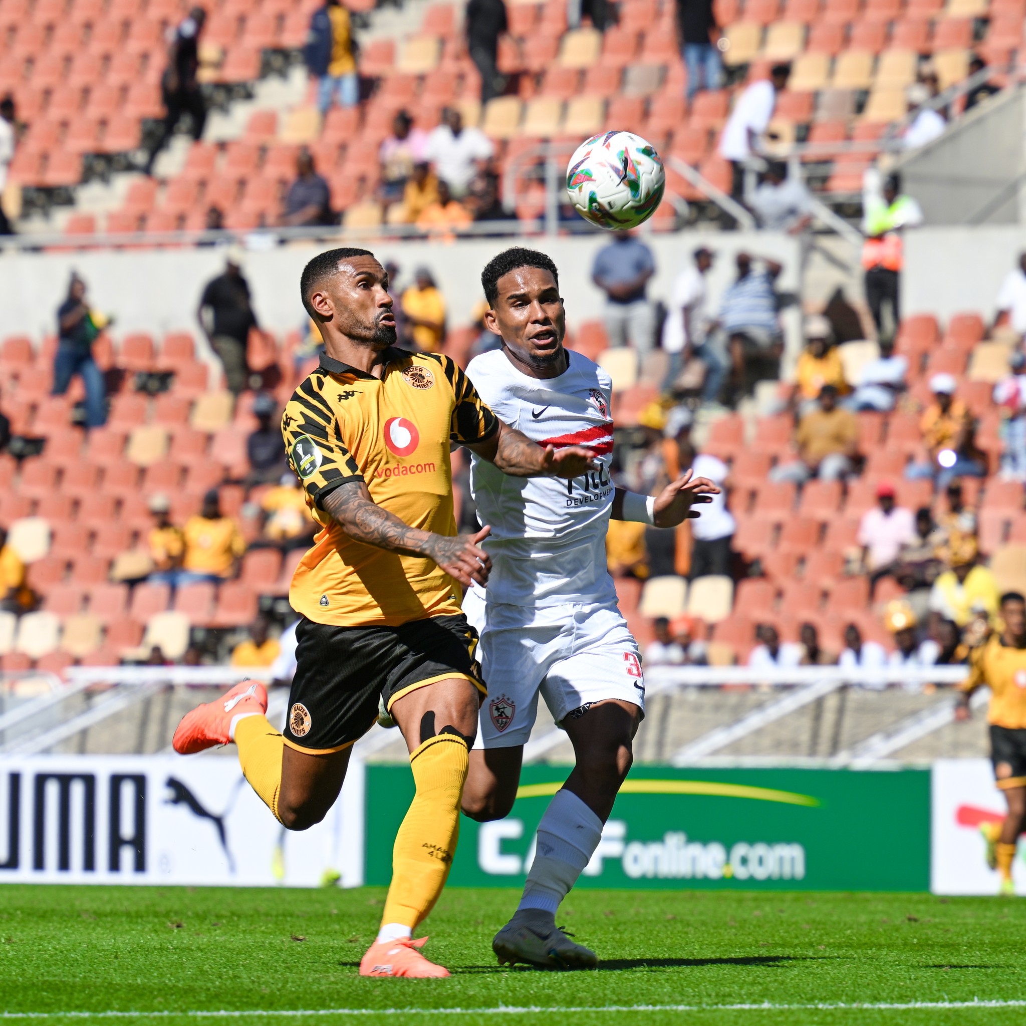 590893491 1273782301460630 2441495980317957969 n الزمالك يشكو طاقم تحكيم مباراة كايزر تشيفز لـ " كاف "