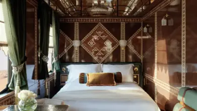 "حلم الصحراء".. فندق 5 نجوم يسير على القضبان: أفرو نيوز 24 تنفرد بأول صور وفيديو من داخل القطار السياحي الفاخر في السعودية 2 Dream of the desert Suite Credits Stephan Juillard "حلم الصحراء".. فندق 5 نجوم يسير على القضبان: أفرو نيوز 24 تنفرد بأول صور وفيديو من داخل القطار السياحي الفاخر في السعودية