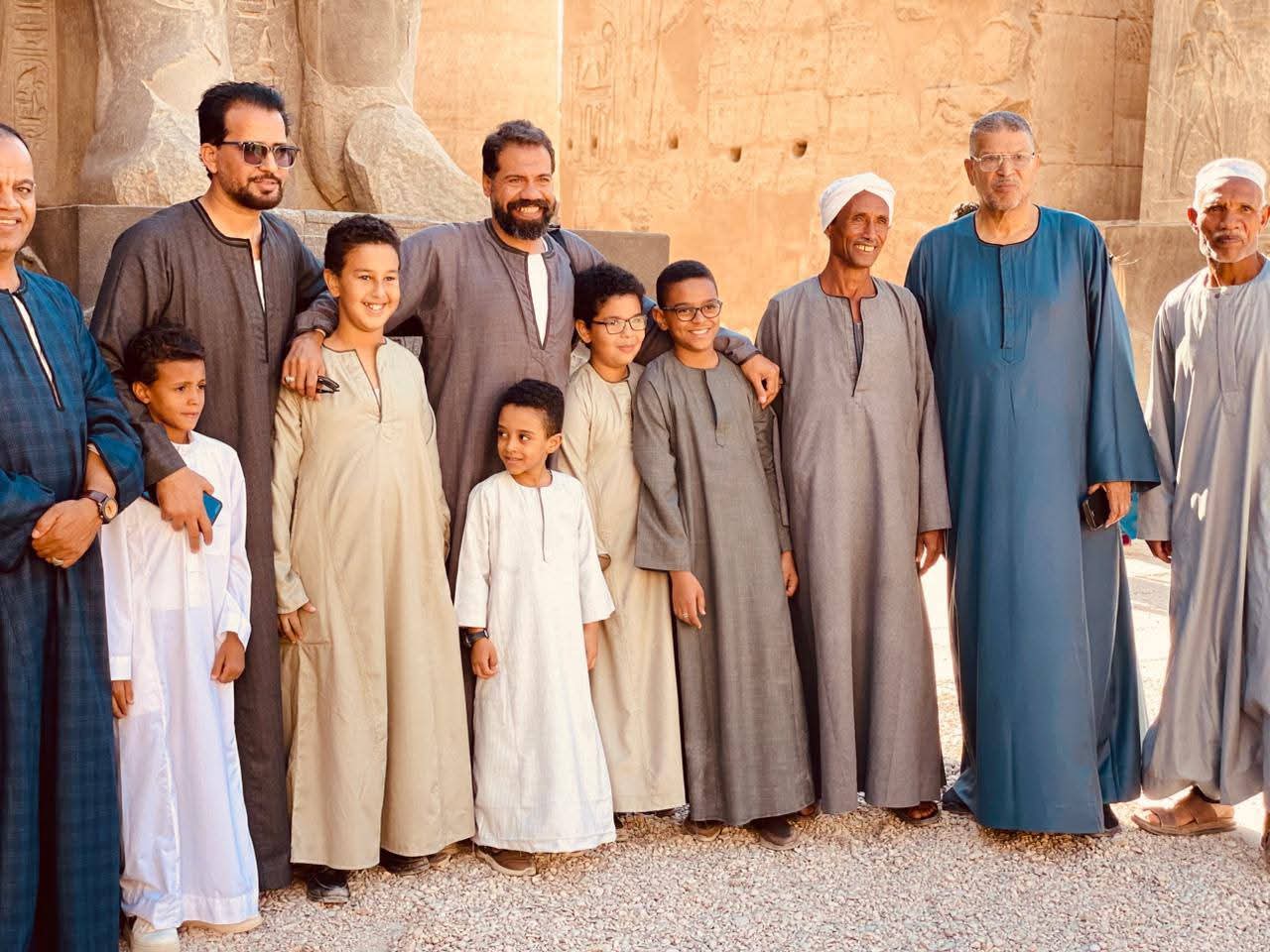 FB IMG 1763135866833 الجلابية تنتصر: مبادرة “هنزور معبد الأقصر” تتحول لرسالة قوية ضد الإساءة للزي الصعيدي