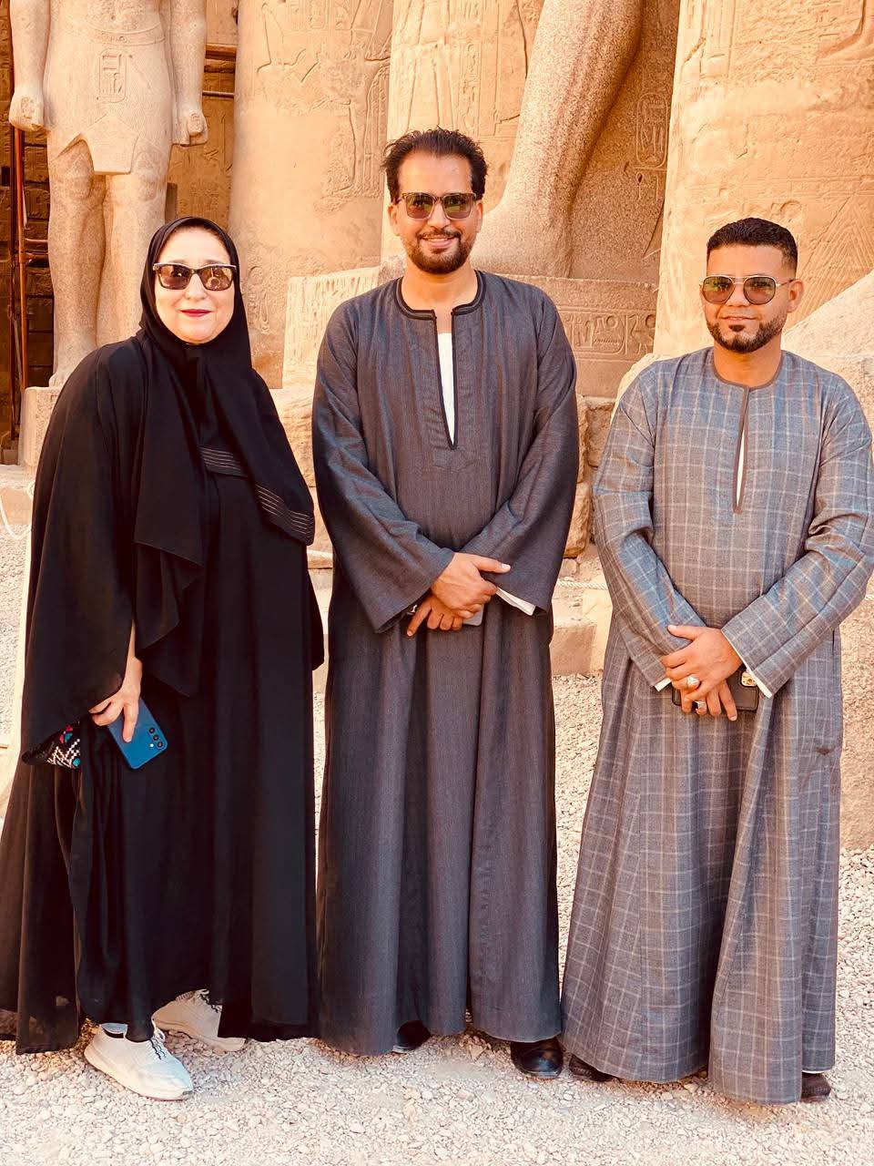 FB IMG 1763135872753 الجلابية تنتصر: مبادرة “هنزور معبد الأقصر” تتحول لرسالة قوية ضد الإساءة للزي الصعيدي