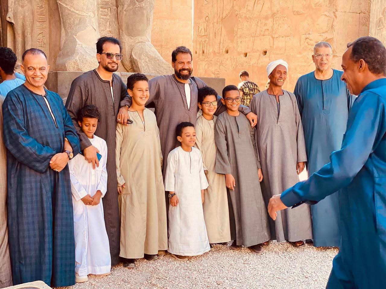 FB IMG 1763135927202 الجلابية تنتصر: مبادرة “هنزور معبد الأقصر” تتحول لرسالة قوية ضد الإساءة للزي الصعيدي