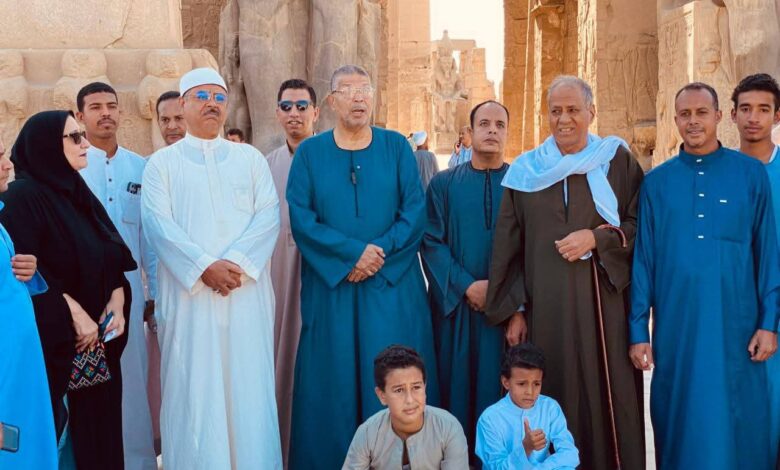 FB IMG 1763135937909 الجلابية تنتصر: مبادرة “هنزور معبد الأقصر” تتحول لرسالة قوية ضد الإساءة للزي الصعيدي