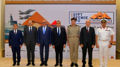 IMG 20251113 WA0031 القوات المسلحة تنظم مؤتمراً صحفياً للإعلان عن فعاليات المعرض الدولى للصناعات الدفاعية "إيديكس 2025"