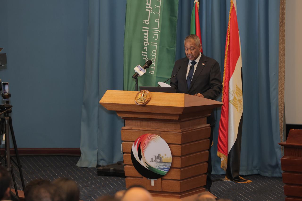 IMG 20251124 WA0012 السفير السوداني لدي القاهرة :؛في الشراكة الاقتصادية والمصرفية لن نجد أقرب أو أمن من مصر