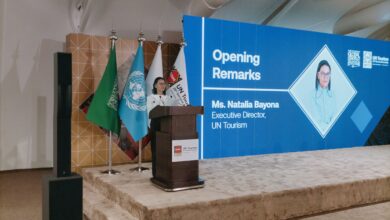 IMG20251108131648 المديرة التنفيذية لمنظمة الأمم المتحدة للسياحة: 337 مليار دولار حجم الإنفاق العالمي علي الذكاء الاصطناعي .. وبايونا : التكنولوجيا باتت حاضر ومستقبل القطاع 