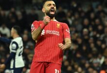 Mohammed Salah صلاح ثالث أفضل هدافين "البريميرليج" عبر التاريخ بـ 279 هدفًا متساويًا مع فرانك لامبارد