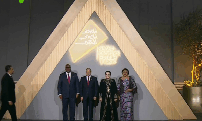 نسخة من البوم 2025 11 01T224226.221 الرئيس السيسي: المتحف المصري الكبير صورة مجسمة تدل على مسيرة شعب كريم وبنّاء للحضارات