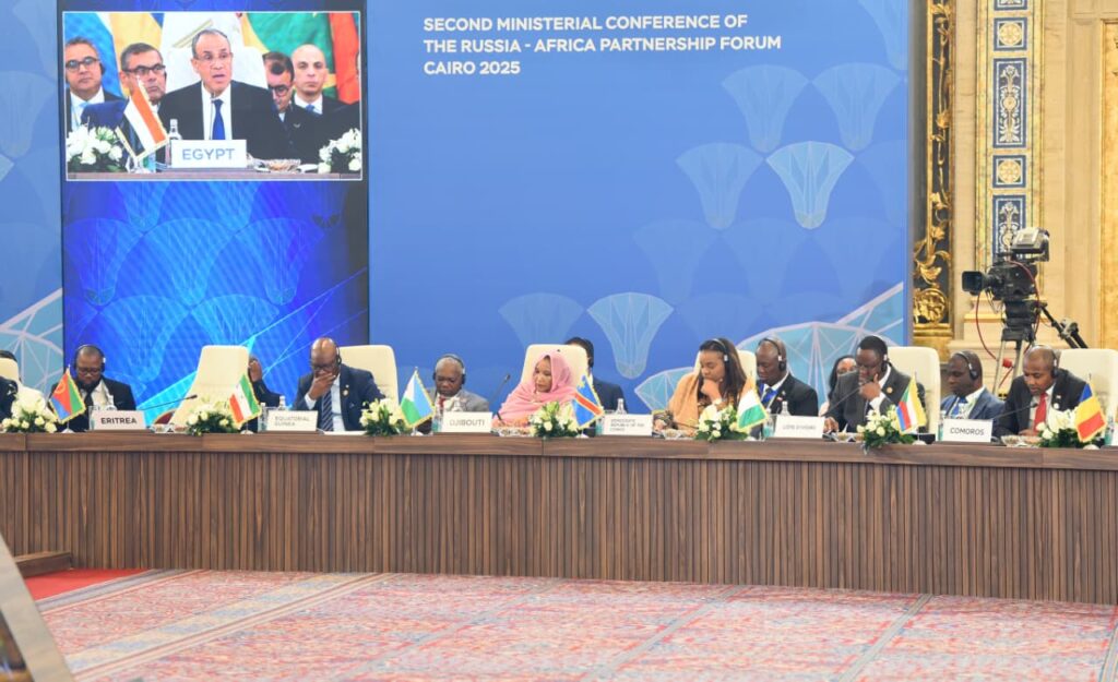 364b357c d723 4a4f b2c1 603b6862702b وزير الخارجية في افتتاح منتدي الشراكة الروسية الإفريقية : صوت إفريقيا يجب أن يكون حاضرًا ومؤثرًا في صياغة القرارات الدولية الكبرى