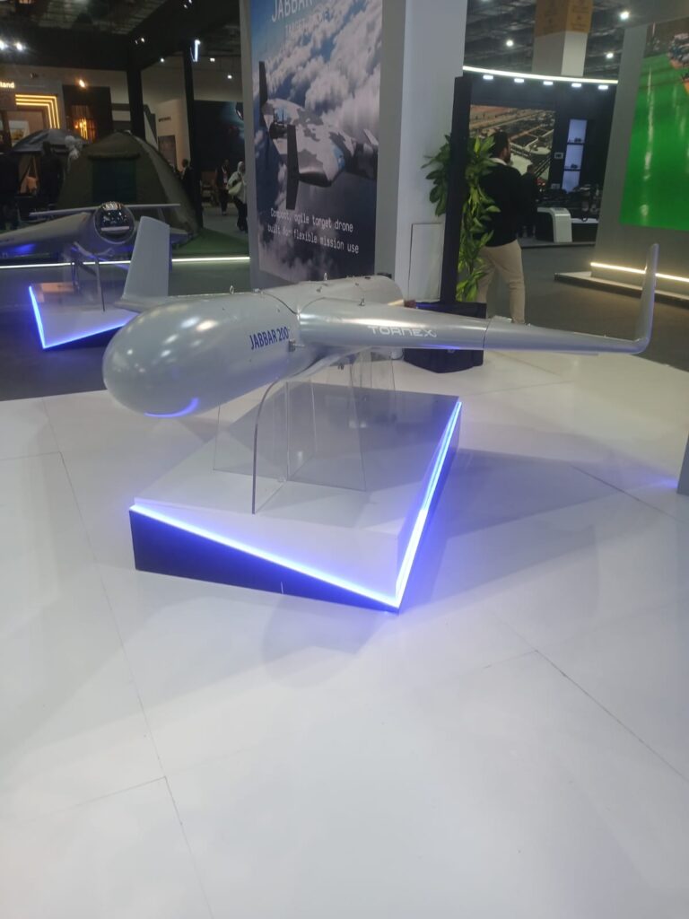 594599472 853019410681021 1746956143316451437 n لفتت الأنظار في معرض إيديكس 2025 .. تعرف علي قدرات الطائرة المسيرة المصرية " جبار- 200 "