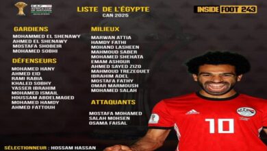 تعرف علي قائمة منتخب مصر المشارك في كأس أمم أفريقيا 2025 ؟ 2 G7HYOTPXIAAb rK 1 تعرف علي قائمة منتخب مصر المشارك في كأس أمم أفريقيا 2025 ؟
