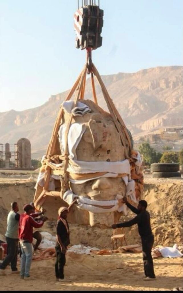 الأقصر تحتفل غدًا بتنصيب ورفع تمثالين من الألباستر للملك امنحتب الثالث خلف تمثالي ممنون 3 IMG 20251213 WA0002 الأقصر تحتفل غدًا بتنصيب ورفع تمثالين من الألباستر للملك امنحتب الثالث خلف تمثالي ممنون