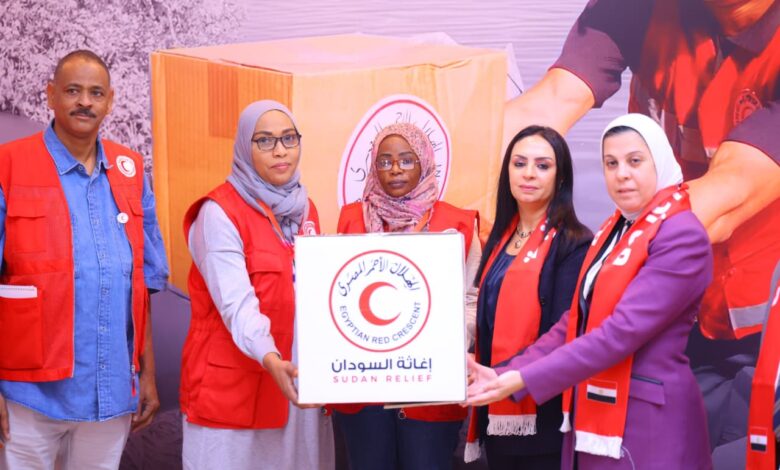 IMG 20251228 WA0012 وزيرة التضامن الاجتماعي تطلق قافلة مساعدات إنسانية لدعم الأشقاء في السودان