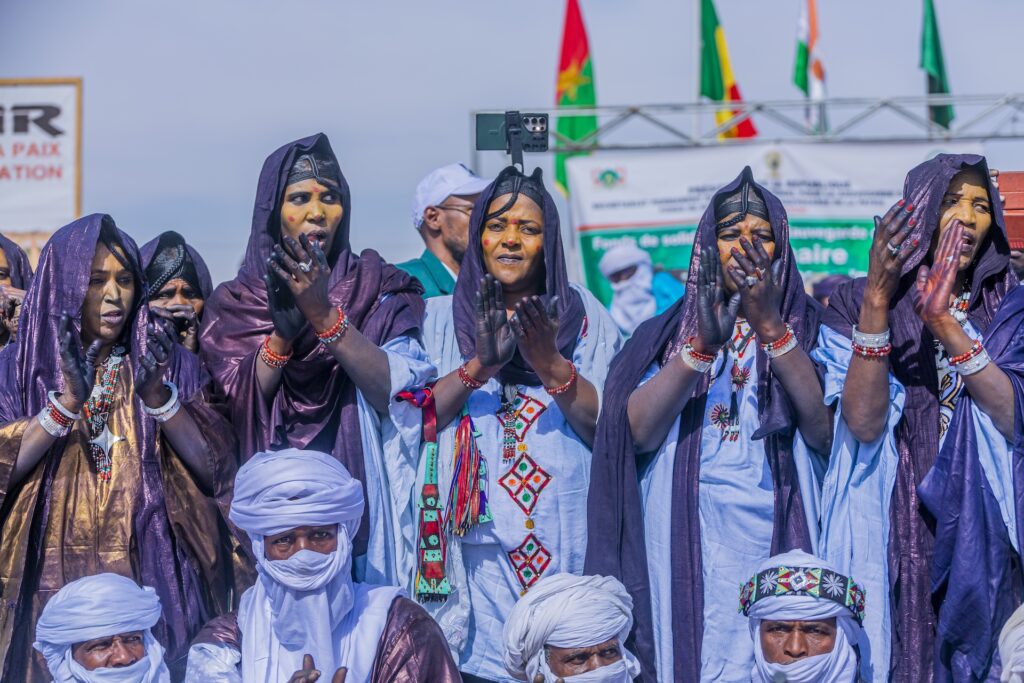 IMG 7388 " الطوارق" الثقافة والعادات والتقاليد تتصدر مهرجان آير الـ 17 بمدينة إيفيروان في شمال النيجر
