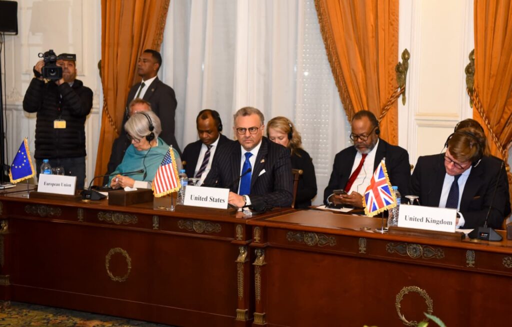 614185268 1200219702287874 935035786716048572 n مصر تترأس خامس اجتماعات للآلية التشاورية لتعزيز تنسيق جهود السلام في السودان .. ووزير الخارجية يؤكد علي ثوابت الموقف المصري تجاه الأزمة السودانية