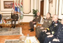 IMG 20260126 WA0021 الفريق أول عبد المجيد صقر وزير الدفاع يلتقى وزير الدفاع الوطنى بالكونغو الديمقراطية