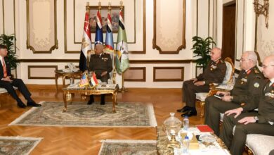 الفريق أول عبد المجيد صقر وزير الدفاع يلتقى نائب وزير الخارجية الأمريكى 1 IMG 20260127 WA0001 الفريق أول عبد المجيد صقر وزير الدفاع يلتقى نائب وزير الخارجية الأمريكى