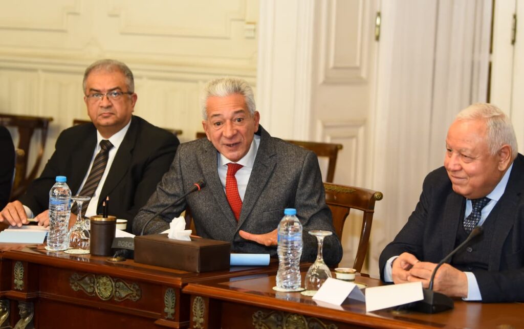 IMG 20260131 WA0013 وزير الخارجية يلتقي أعضاء اللجنة الوطنية لآلية مراجعة النظراء الأفريقية ( تفاصيل )