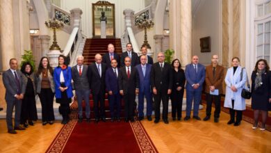 IMG 20260131 WA0025 وزير الخارجية يلتقي أعضاء اللجنة الوطنية لآلية مراجعة النظراء الأفريقية ( تفاصيل )