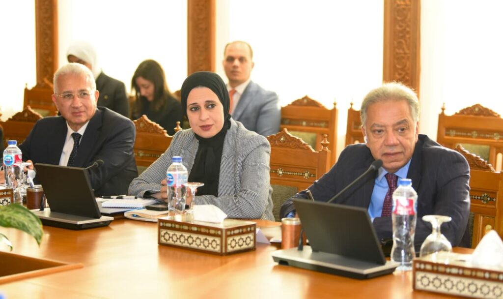 637597186 1228291782813999 4033188947502650481 n وزير الخارجية يفتتح الاجتماع الأول لمجلس أمناء الوكالة المصرية للشراكة من أجل التنمية