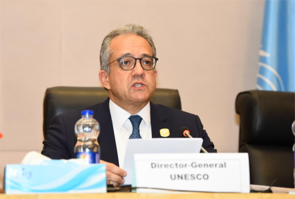 92e613d9 4b1f 4ab3 9d3c acb060d31758 خلال حلقة نقاشية لليونسكو والمفوضية الأفريقية .. مصر تؤكد التزامها بدعم استرداد التراث الأفريقي 