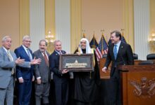 IMG 20260210 WA0028 الكونجرس الأمريكي يكرِّم الأمين العام لرابطة العالم الإسلامي تقديرًا لجهود الرابطة في مكافحة الكراهية