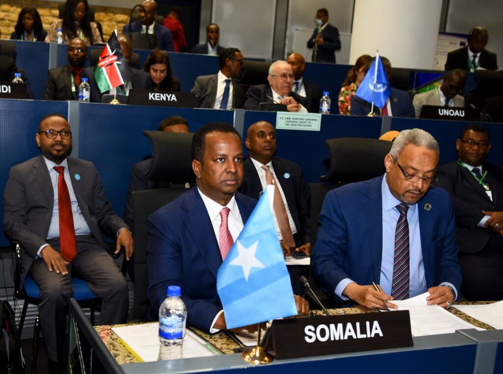 IMG 20260212 WA0015 مصر تقود تحركاً أفريقياً داعماً لوحدة وسيادة كل من السودان والصومال