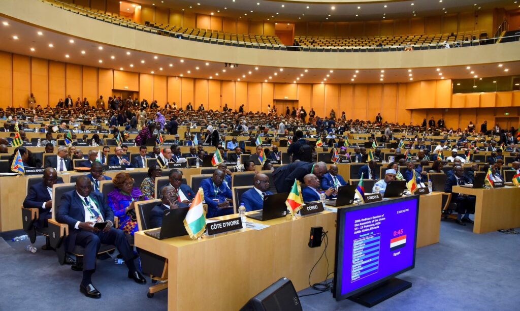 IMG 20260214 WA0018 انطلاق قمة الاتحاد الأفريقي بأديس أبابا .. وعبد العاطي يستعرض تقرير أنشطة مجلس السلم والأمن 